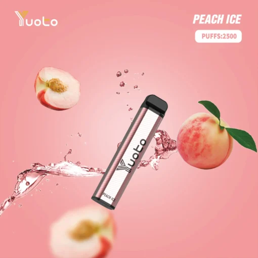 Yuoto XXL Peach Ice Disposable Vape (2500 Puffs)