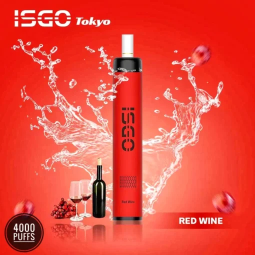 Isgo-Tokyo-4000-Puffs-Red-Wine