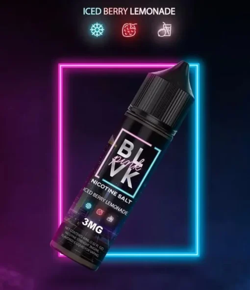 Iced Berry Lemonade - BLVK Fusion (Strawberry Lemonade Ice)