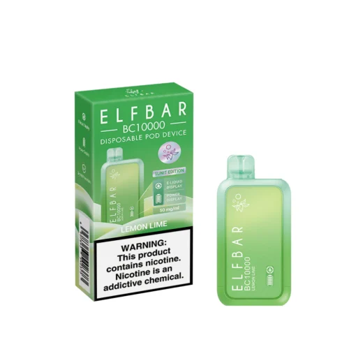 ELFBAR BC10000 Disposable Vape 10000 Puffs Lemon Lime