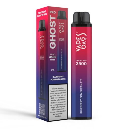 Vape Bar Ghost Pro 3500 Puffs Disposable Vape BLUEBERRY POMEGRANATE