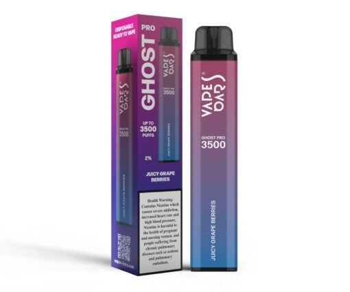 Vape Bar Ghost Pro 3500 Puffs Disposable Vape JUICY GRAPE BERRIES