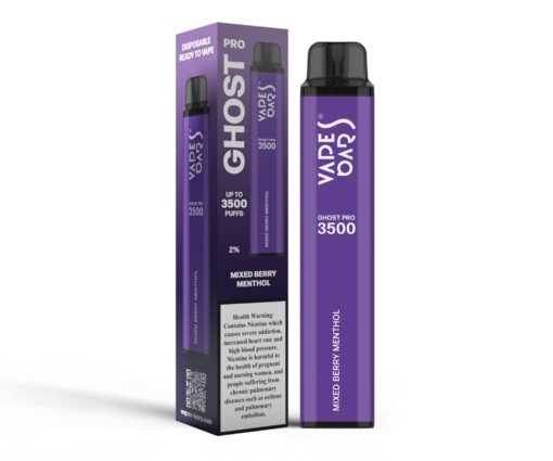 Vape Bar Ghost Pro 3500 Puffs Disposable Vape MIXED BERRY MENTHOL