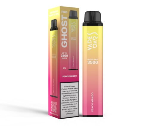 Vape Bar Ghost Pro 3500 Puffs Disposable Vape PEACH MANGO