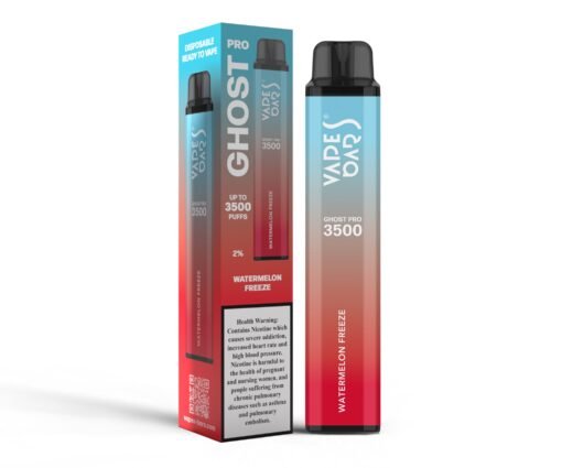 Vape Bar Ghost Pro 3500 Puffs Disposable Vape WATERMELON FREEZE