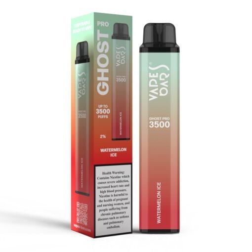 Vape Bar Ghost Pro 3500 Puffs Disposable Vape WATERMELON ICE