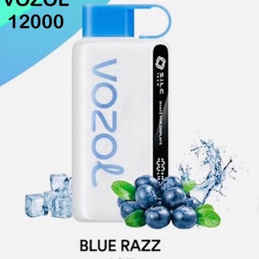 Vozol Star 12000 Puffs Disposable Vape Blue Razz Ice