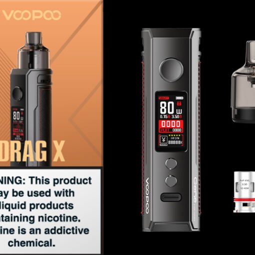 Voopoo Drag X 80W Pod Kit in dubai